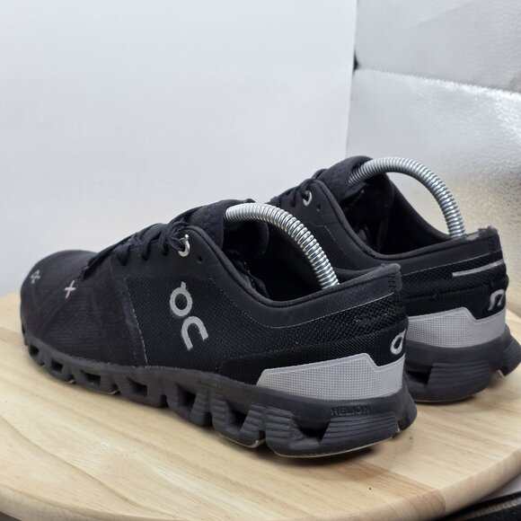 On Running Cloud X Black Athletic Running Shoes Mens Size 8.5 - Picture 7 of 11